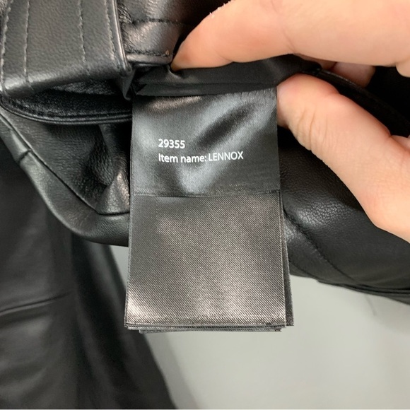 MACKAGE Lennox Lamb Leather Jacket - Picture 8 of 13